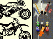 Jouer à Coloring Book Motorcycles