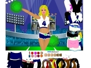 Jouer à Dress Up Doll Football Cheerleader