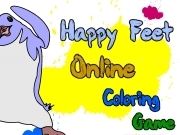 Jouer à Happy Feet Online Coloring Game