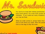 Jouer à Mr Sandwich