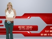 Jouer à Britney spears dressup game