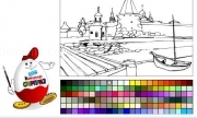 Jouer à Kinder coloring