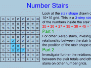 Jouer à Number stairs