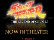 Jouer à Street fighter the legend of chun li