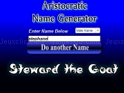 Jouer à Aristocratic name generator