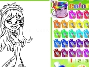 Jouer à Coloriage bratz fianna