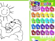 Jouer à Coloriage bisounours