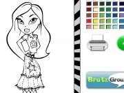Jouer à Bratz coloring page