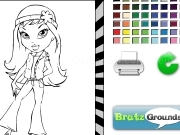 Jouer à Bratz jeans coloring