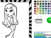 Jouer à Fashion Bratz coloring