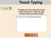 Jouer à Touch typing
