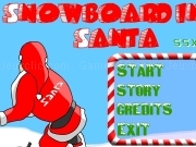 Jouer à Snowboarding Santa
