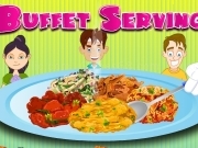 Jouer à Buffet serving