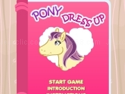 Jouer à Pony dress up