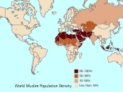 Jouer à World muslim population density