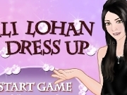 Jouer à Ali Lohan dress up