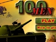 Jouer à 100 men