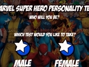 Jouer à Marvel super heros personnality test