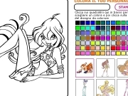 Jouer à Winx coloring