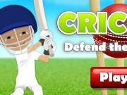 Jouer à Cricket - defend the wick