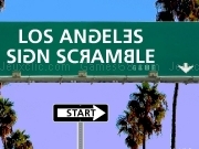 Jouer à Los Angeles sign scramble
