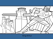 Jouer à King Arthur coloring
