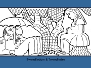 Jouer à Tweedledum and Tweedledee coloring