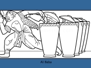 Jouer à Ali Baba coloring