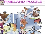 Jouer à Pixieland puzzle