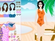 Jouer à Beach girl dress up