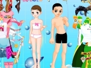 Jouer à Boy and girl frinds dress up