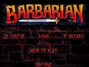 Jouer à Barbarian