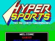 Jouer à Hyper sports - 50 metres swimming