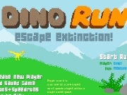 Jouer à Dino run - excape extinction