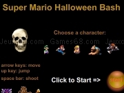 Jouer à Super Mario Halloween bash
