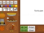 Jouer à Thanksgiving - place card creator