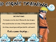 Jouer à Hand signs training Naruto