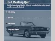 Jouer à Ford mustang quiz