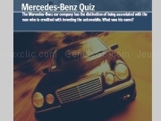 Jouer à Mercedes Benz quiz