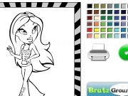 Jouer à Bratz coloring page