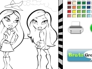 Jouer à Bratz coloring page 2