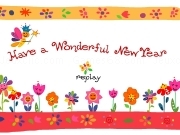 Jouer à Have a wonderfull new year card