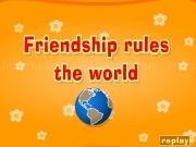 Jouer à Friendship rules - the world card