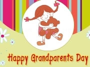 Jouer à Happy grandparents day card card