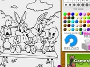 Jouer à Tiny toons coloring