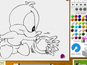 Jouer à Tiny toons coloring - duck