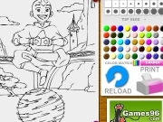 Jouer à Avatar floating coloring