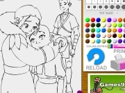 Jouer à Avatar hug coloring