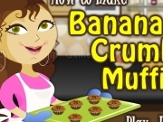 Jouer à How to make a banana crumb muffins