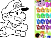Jouer à Mario coloring